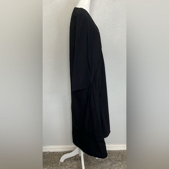 Zara VNeck Maxi Cotton Dress Size XSmall - Picture 3 of 10